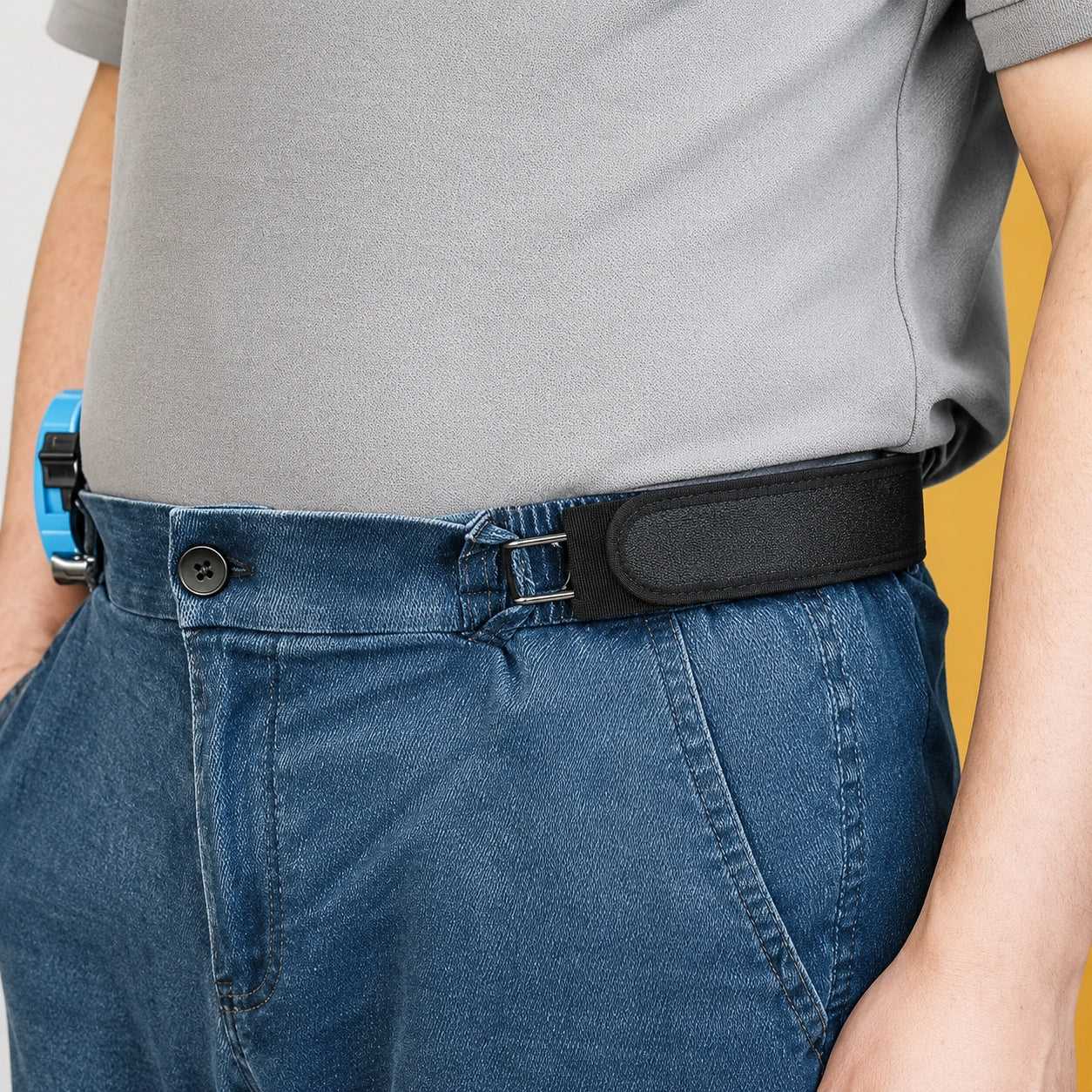 No-Buckle Stretch Belt – Adjustable Comfort Waist Belt