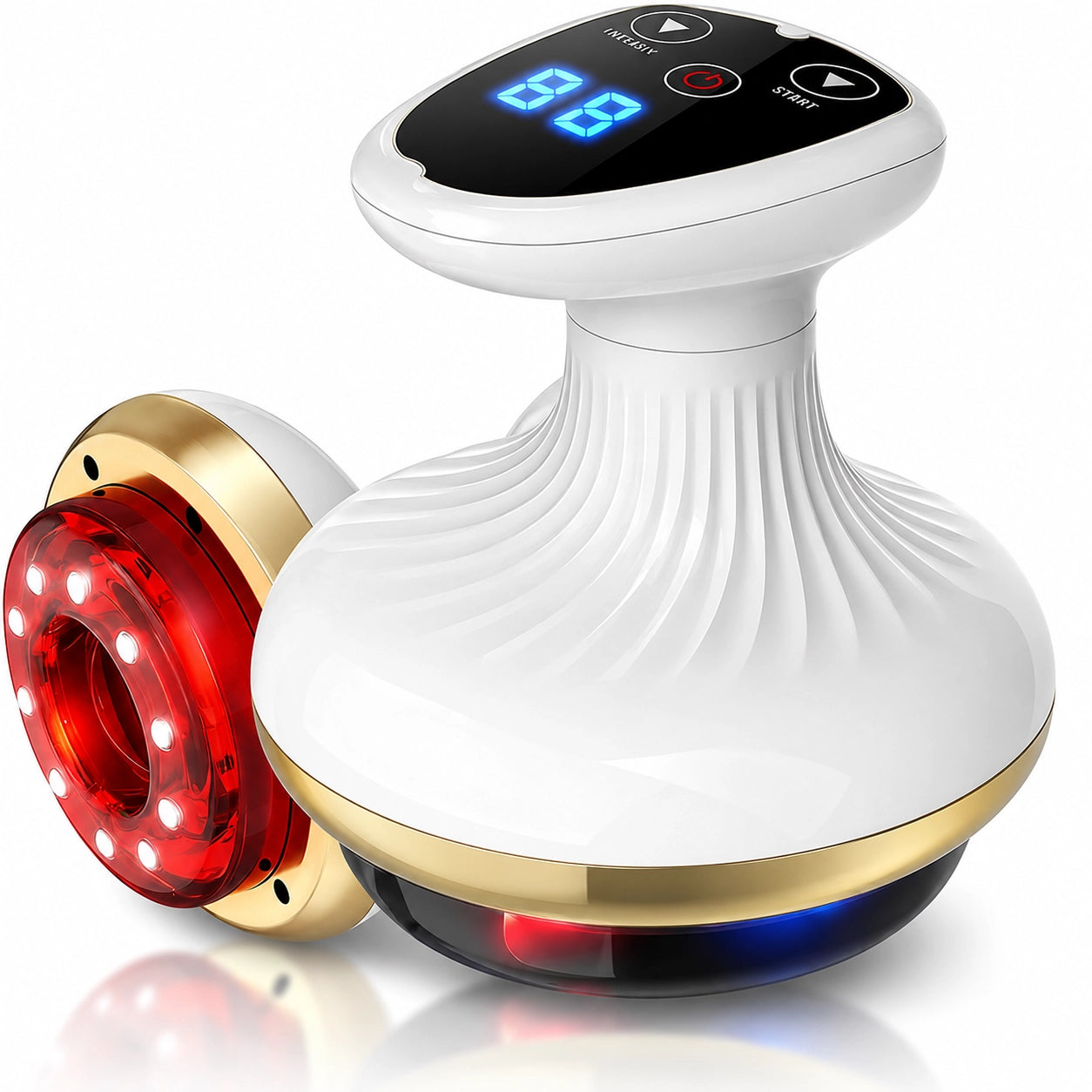 Electric Cellulite Massager with Heat & 9 Suction Levels for Body Contouring