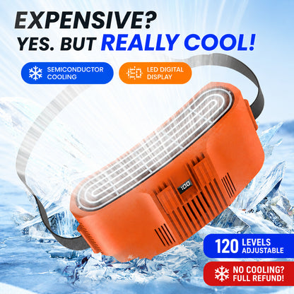 Portable Waist Fan with Cooling Plate – Rechargeable Personal Air Conditioner