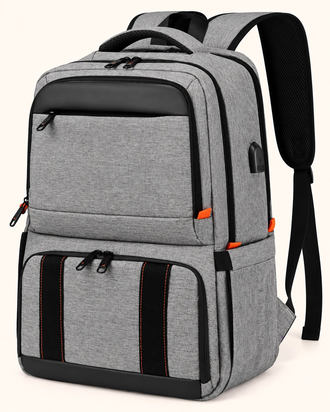 Insulated Lunch Backpack – 15.6"/17.3" Laptop Bag with Cooler Compartment for Office, Travel, Picnics & Everyday Use