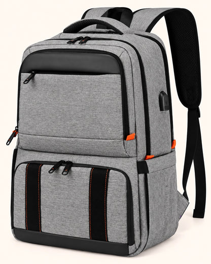 Insulated Lunch Backpack – 15.6"/17.3" Laptop Bag with Cooler Compartment for Office, Travel, Picnics & Everyday Use