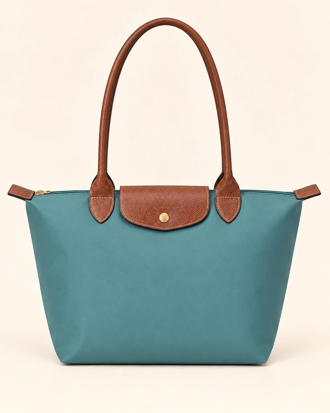 Tote Bag for Women Nylon Top-Handle Purse, Large Capacity Shoulder Hobo Handbag with Zipper, Water-Resistant, Leisure Foldable Weekend