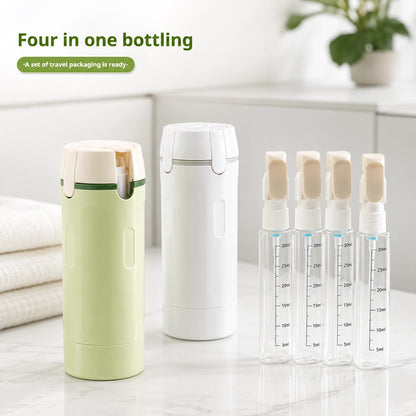 4-in-1 Leakproof Travel Bottle Set – TSA Approved Toiletry Kit