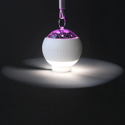 Portable Tent Fan & Projection Night Light for Outdoor Adventures