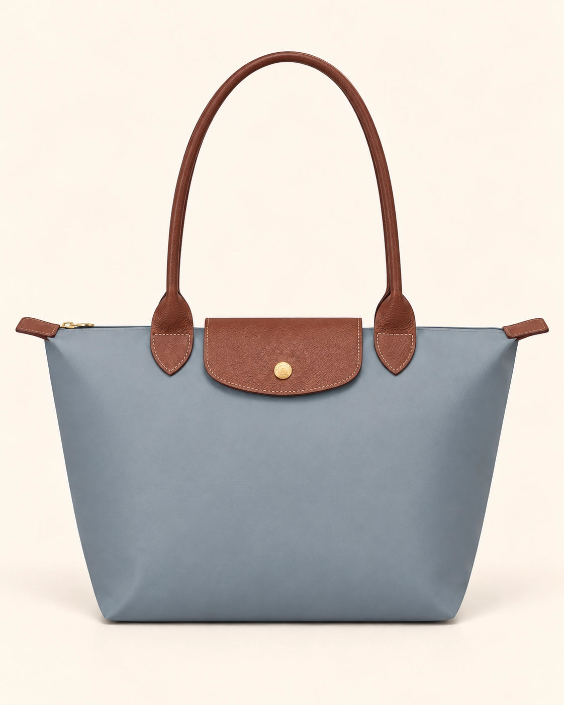 Tote Bag for Women Nylon Top-Handle Purse, Large Capacity Shoulder Hobo Handbag with Zipper, Water-Resistant, Leisure Foldable Weekend