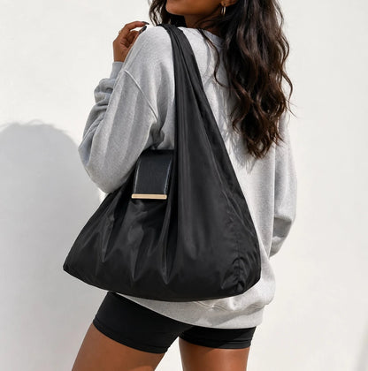 Everyday Foldable Tote Bag – Large Capacity Keychain Design
